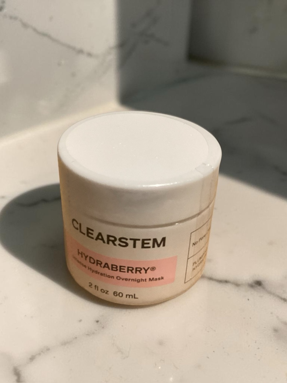 CLEARSTEM HydraBerry Intense Hydration Overnight Mask 2 oz New Sealed